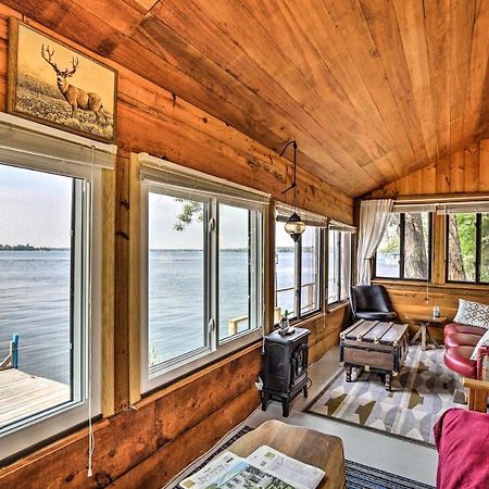 Private Island With Land Access Cabin Hammond Esterno foto