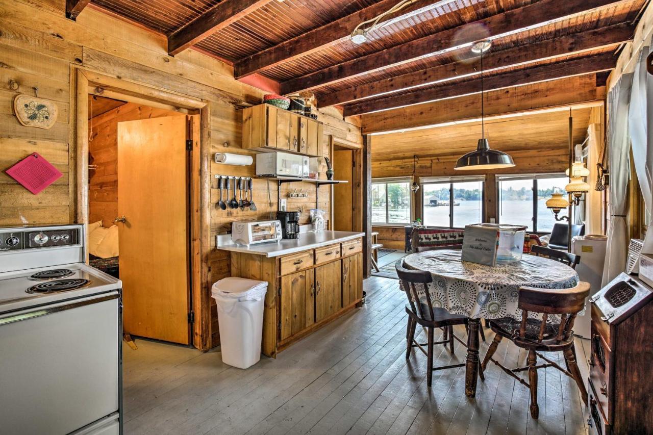 Private Island With Land Access Cabin Hammond Esterno foto