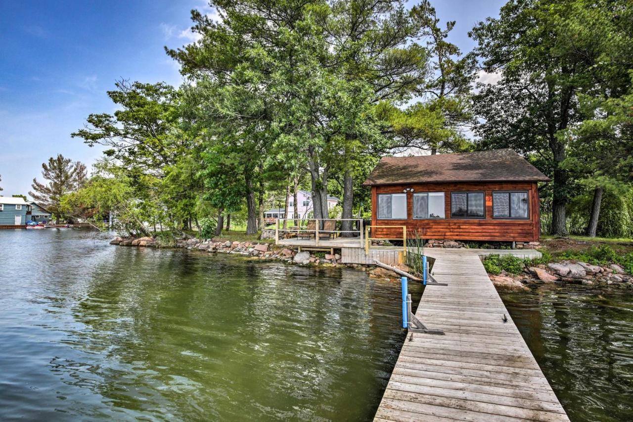 Private Island With Land Access Cabin Hammond Esterno foto