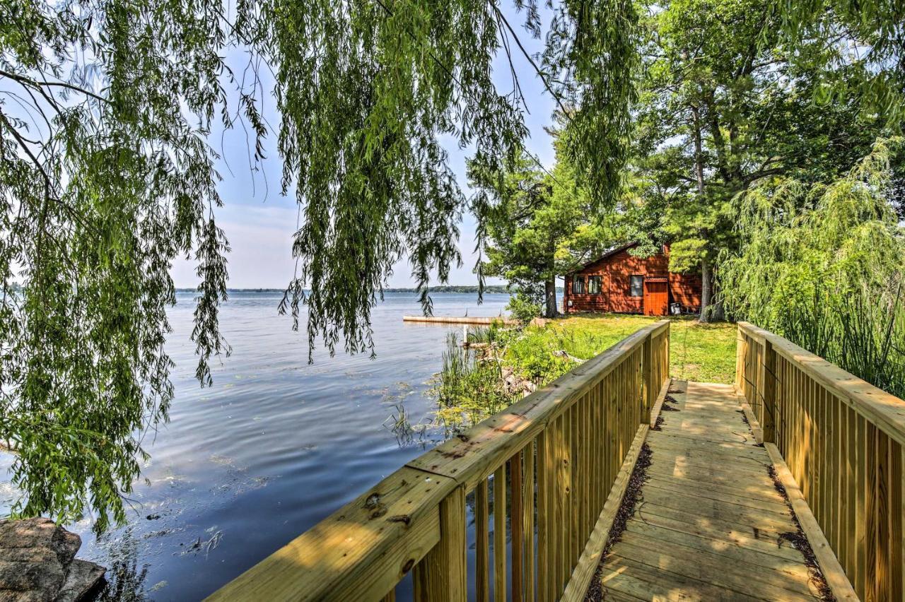 Private Island With Land Access Cabin Hammond Esterno foto